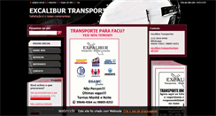 Desktop Screenshot of excaliburtransportes.com